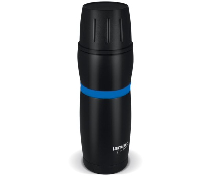 Lamart Kubek termiczny CUP LT4053 (czarny/niebieski)